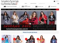 Site do Loja Virtual Plus Size Tamanhos Especiais By Pimenta Nativa