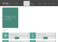 Site do Voxmark Registro de Marcas e Patentes