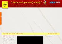 Site do Rede Pizza Pré Assada