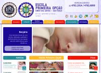 Site do Escola Primeira Opção - Berçário e Educação Infantil