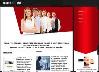 Site do Infinity Telefonia