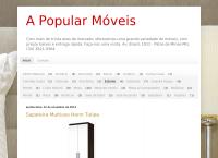 Site do A Popular Móveis e Colchões