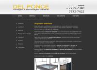 Del Ponce montagem e desmontagem industrial