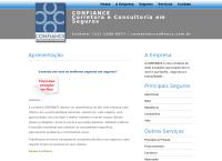 Site do Confiance Maxima Corretora e Consultoria Em Seguros Ltda