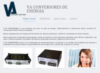 Site do Va Conversores de Energia Ltda