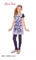 Conjunto mini vestido com leg