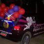 Carro mensagem ao vivo