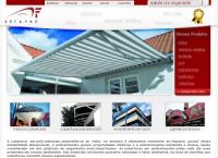 Site do Artfax Toldos e Coberturas Em Policarbonato