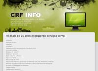 Site do CRF Info - Serviços Técnicos de Informática.