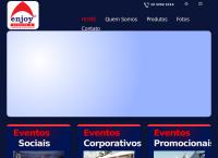 Site do Enjoy Promoções e Eventos