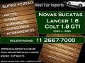 Grande Feirão em peças Mitsubishi Lancer e Colt