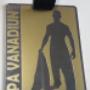 medalha inox com fita cetim