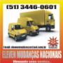 mudanças em canoas