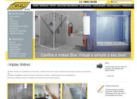 Site do Viplas Comércio E Colocação De Vidros Ltda