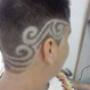 Enviado por visitante em 01/10/2017 - Desenho no cabelo so no salao bob chorao fortaleza DESDE 1.980