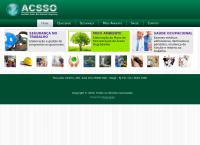 Site do Acsso Consultoria de Qsms Ltda