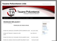 Site do Tauana Poliuretanos Ltda Me