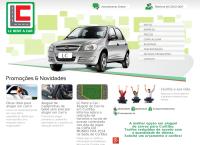 Site do LC Rent A Car