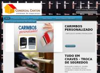Site do Chaveiro Comercial Cantoni