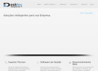 Site do Desktec Soluções em Ti