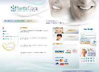 Site do Santa Clara Odontologia
