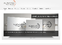 Site do Audcom Telecomunicações e Serviços LTDA