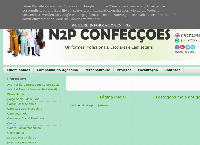 Site do N2P Confecções - Uniformes Profissionais, Escolares e Camisetaria