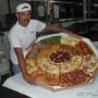 Enviado por visitante em 22/02/2016 - Pizza super Gigante 90cm 13 sabores 43 pedaços