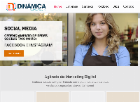 Site do Dinâmica - Agência Digital