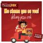 Enviado por visitante em 11/06/2016 - Pizza Crek é uma excelente opção de Delivery