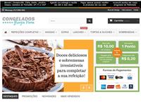 Site do Congelados Granja Viana