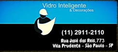Vidro inteligente e decorações