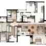 Enviado por visitante em 09/04/2017 - Planta de 127m²