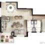 Enviado por visitante em 09/04/2017 - Planta de 73m² com sala Ampliada