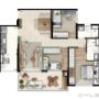 Enviado por visitante em 09/04/2017 - Planta de 87m²