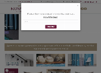 Site do Novassi Cortinas e Decoração
