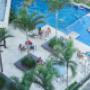 Enjoy our swimming pool area, with sauna and bar