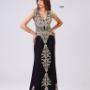 Vestido de Festa Preto Luxo Fino Traje