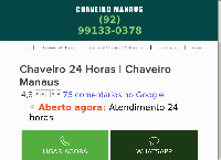 Site do Chaveiro Manaus
