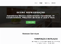 Site do Desire Refrigeração