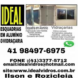 IDEAL Esquadrias em alumínio vidraçaria
