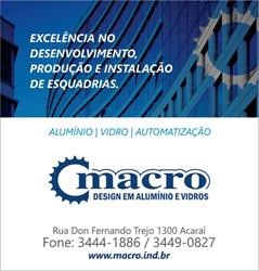 Macro Design em Alumínio e Vidros