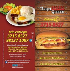 Lanches Chapa Quente Delivery