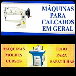 Máquinas para calçados, bolsas e cintos JB