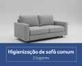 Higienização de Sofá 2 Lugares (Tecido Comum)