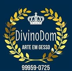 Divino Dom arte em Gesso