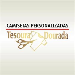 Tesoura Dourada Camisetas Personalizadas