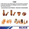 Consumíveis Corte Plasma (manual e mecanizado)