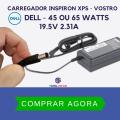 Fonte Carregador para Notebook Dell 19v 3,34a 65w Ponteira Fina 4.5mm [Oem]