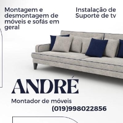 André montador de móveis em Rio Claro